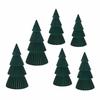 6 Pcs Honeycomb Christmas Tree 3D Folding Christmas Tree Tabletop Centerpiece