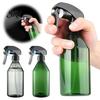 Sticlă de pulverizare din plastic cu pulverizator fin, Sticlă de pulverizare pentru udat, Pulverizator cu atomizare Reumplibil, Capacitate 300ml, Pulverizator transparent pentru păr Portabil Transparent