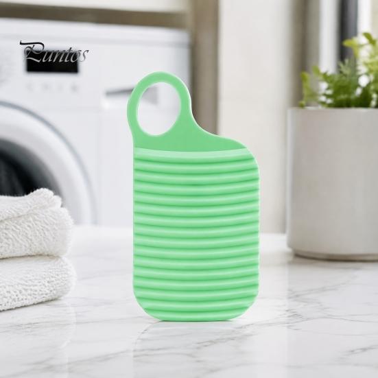 Plastic Washboard for Laundry Portable Mini with Convex Points, Compact Non-Slip Scrub Small Board Board, Hand-held Supplies Collars Cuffs Socks