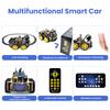 Keyestudio 4WD Multi BT Smart Car for Arduino Kit Robot Upgraded V2.0 W/LED Display Stem EDU /Scratch Programming DIY Robot Car