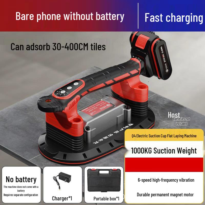 Cross-border Upgraded Tile Leveling Machine with Digital Display Electric Suction Cup Vibrator