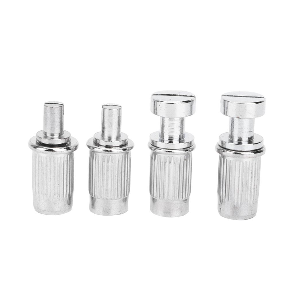 Guitar Bridge Silver High Quality Musical Instrument Accessories with 4Pcs Screw Rods