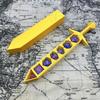 3D Printed Sword-Shaped Storage Box With Dices For Dnd Rpg Trpg Games Dice Dnd Game Role Dice Holder Desktop Ornament Storage Bo