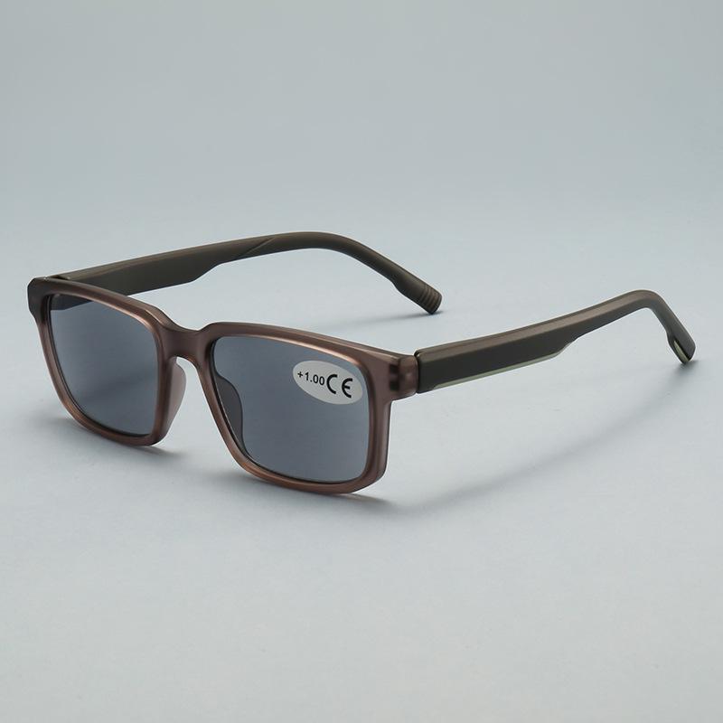 European American Style High-Quality Square Frame Reading Glasses for Books & Phones