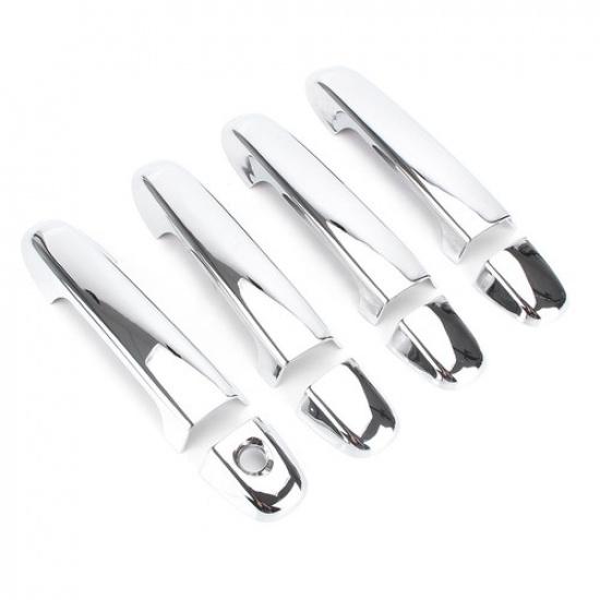 Chrome Fit 2012 2013 2014-2017 Toyota Camry Sedan Side Door Handle Cover Trim