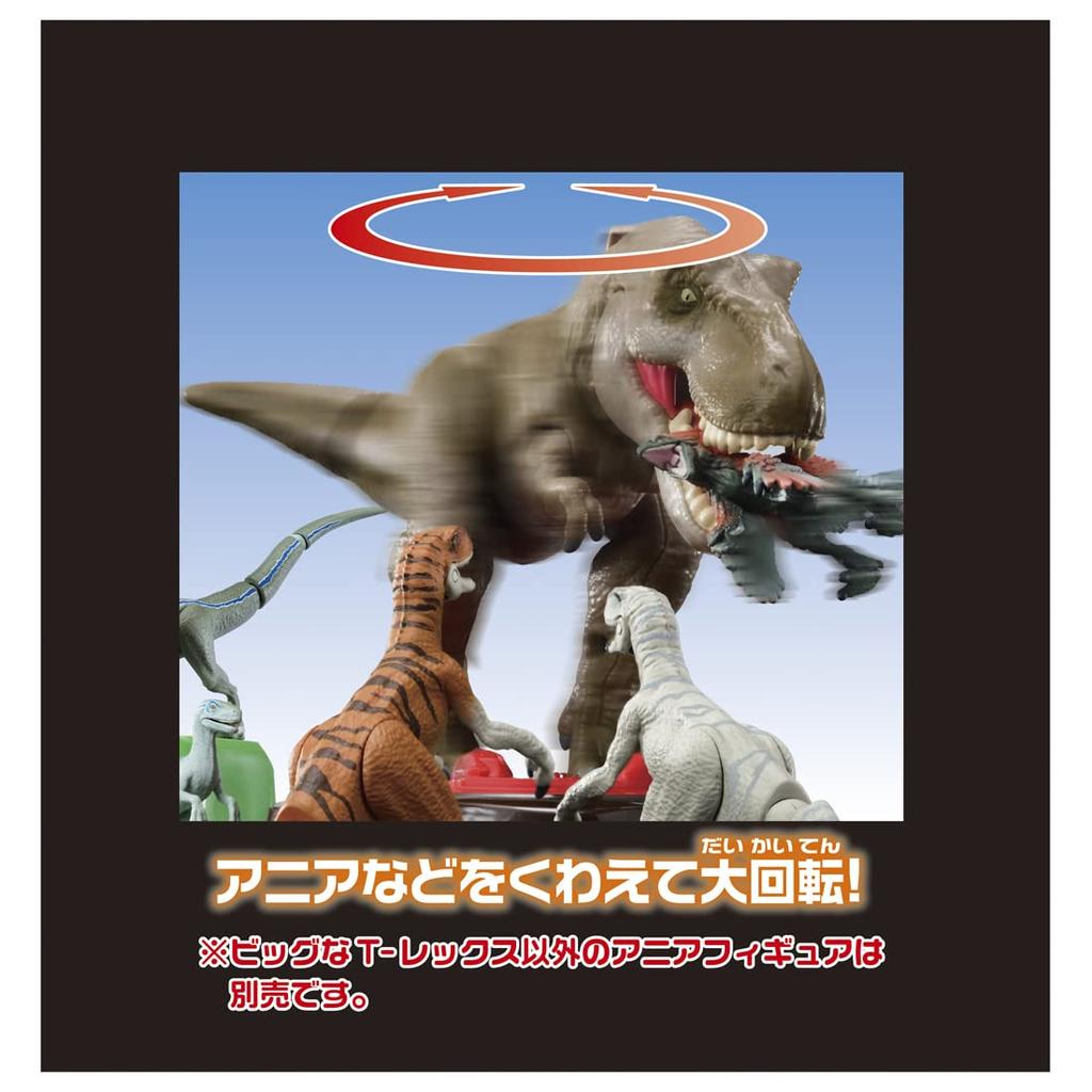 Takara Tomy Ania Jurassic World Kick The Strongest Animal Dinosaur Toy for Ages 3 and Up It! T-Rex