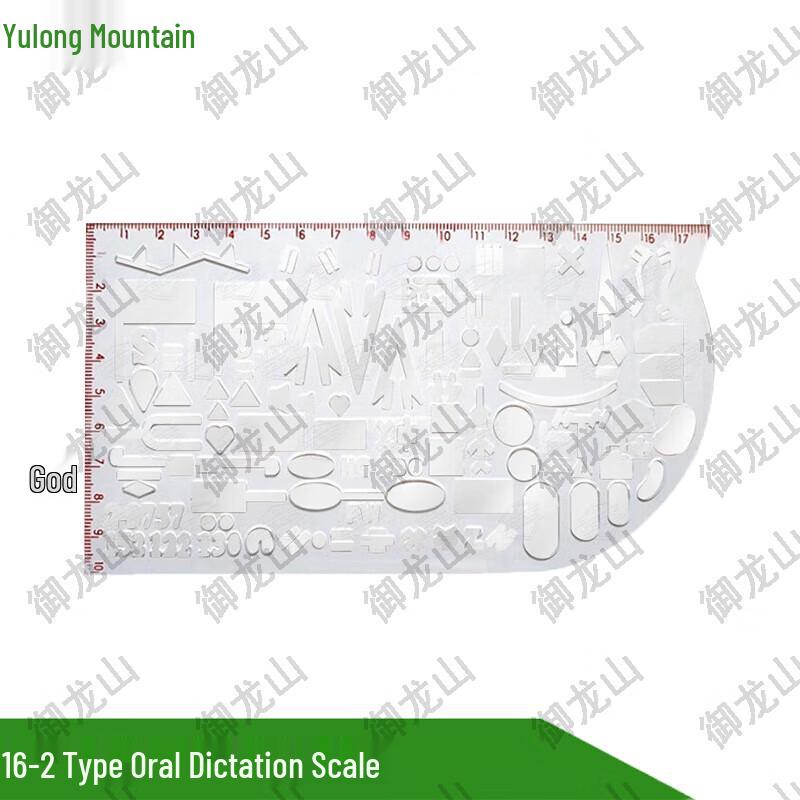 Tactical Topographic Mapping Ruler