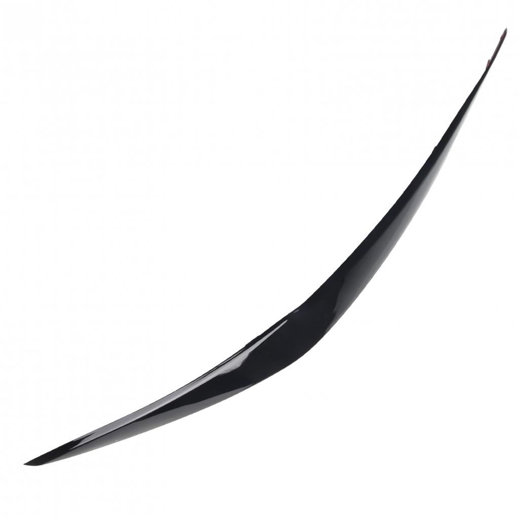 100% New And High Quality Headlight Eyelids ABS Black