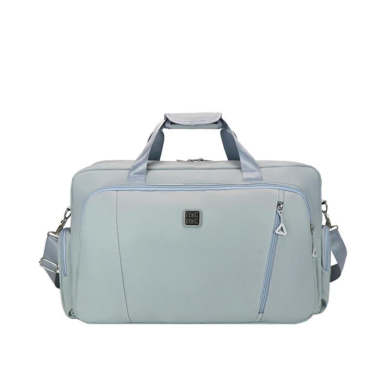 

Men and Women Casual Simple Large Capacity Multi-pocket Classification Design Hand-travel Bag Home Seasonal Clothing Storage Bag синий