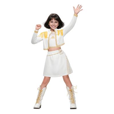 Pop Şarkıcıları Cosplay Kostümü Sahne Performansı Kıyafetleri Kız Dans Grubu Çocuklar için Cadılar Bayramı Karnaval Kostüm Partisi Giydirme