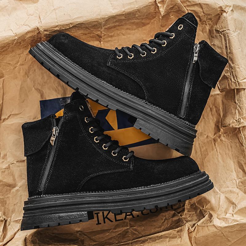 

Модные новые мужские кроссовки кроссовки для бега высокие модные повседневные туфли для альпинизма и туризма обувь Zapatos Para Hombres 44 чёрный