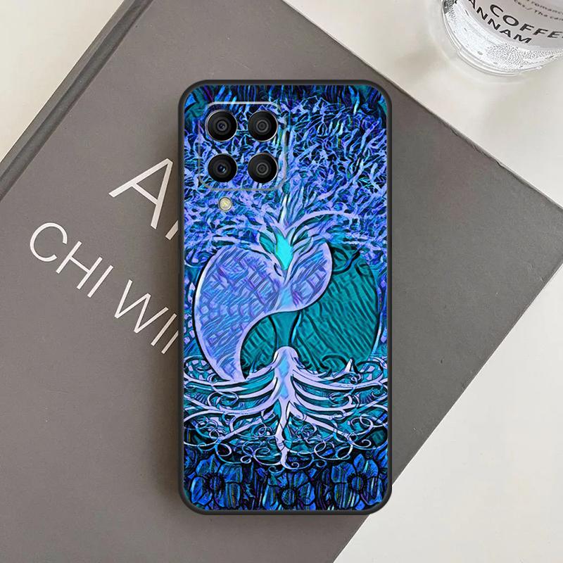 Tree of Life Yin Yang Case For Samsung Galaxy M15 M35 M55 M56 M36 M16 M06 M31 M13 M33 M53 M12 M32 M52 M14 M34 M54