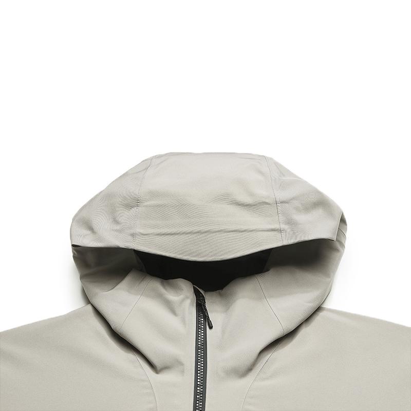 FILA Explorer Fashionable Personality Mountain Outdoor Color Block Two-Piece Hooded Down Jacket Men outerwear Moon-Gray A61M547902FGY