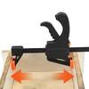 4 Inch F Type Woodworking Clip Quick Grip Clamp Heavy Duty Carpenter Tool