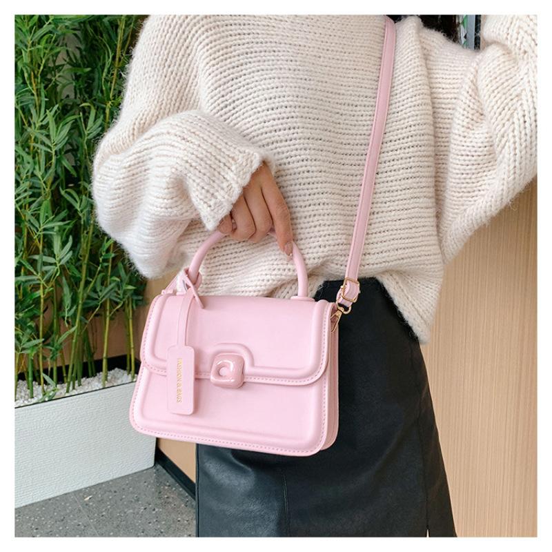 Tooxika Новая популярная модная сумка через плечо Маленькая квадратная сумка жёлтый — фото 12