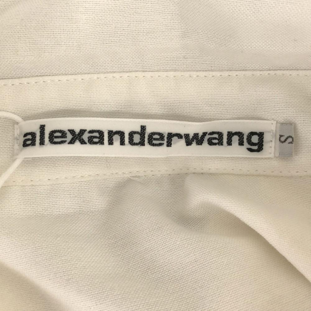 Alexander Wang unused Long sleeve Shirt docking mini dress S Tagged Women Used