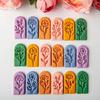 7pcs Polymer Clay Floral Earring Maker Fashion Handmade Ear Accessory Mold Jewelry Making Supplies Home Crafting Kits