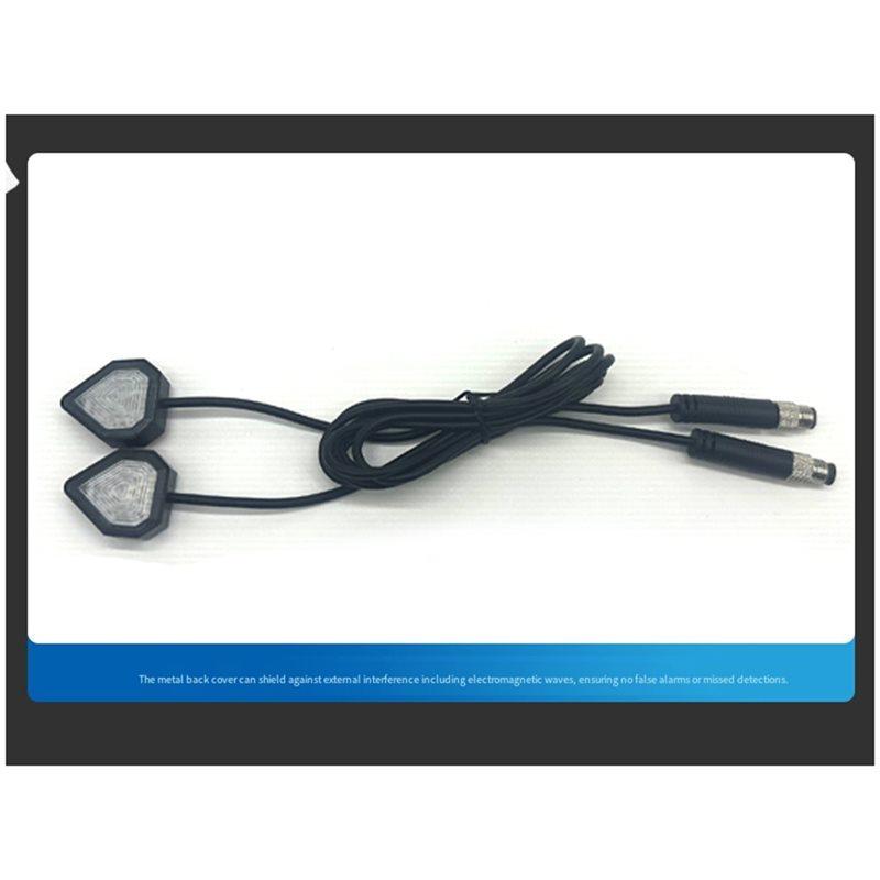For Lane Change Assistance 15M Blind Spot Monitoring System For Motorcycles BSD Locomotive Motorcycle