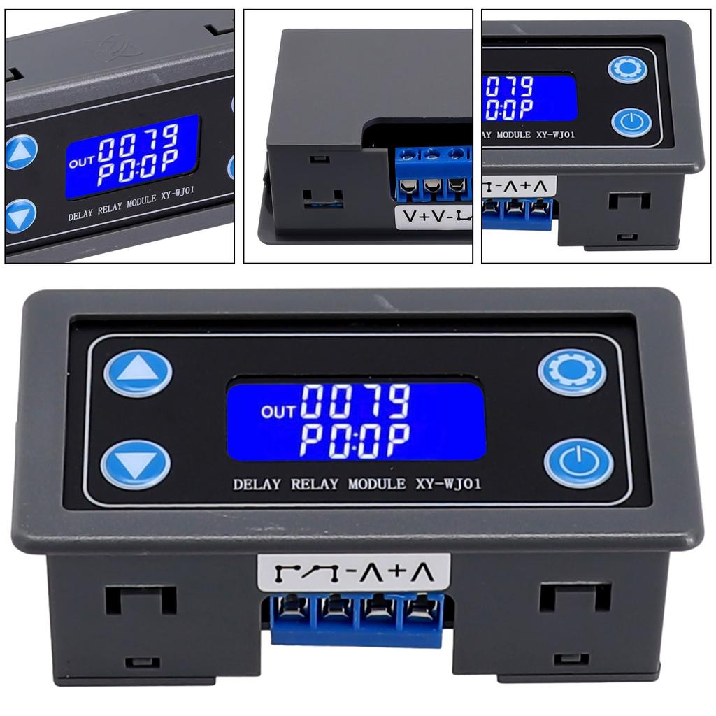 DC12V LED Digital Delay Relay Module Programmable Timer Relay Controller