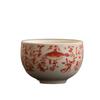 Hand-Painted Fish Ceramic Teacup Retro Chinese Kung Fu Gongfu Tea Cups Master Cup Bowl Household Teaware Drinkware Tea Ceremony