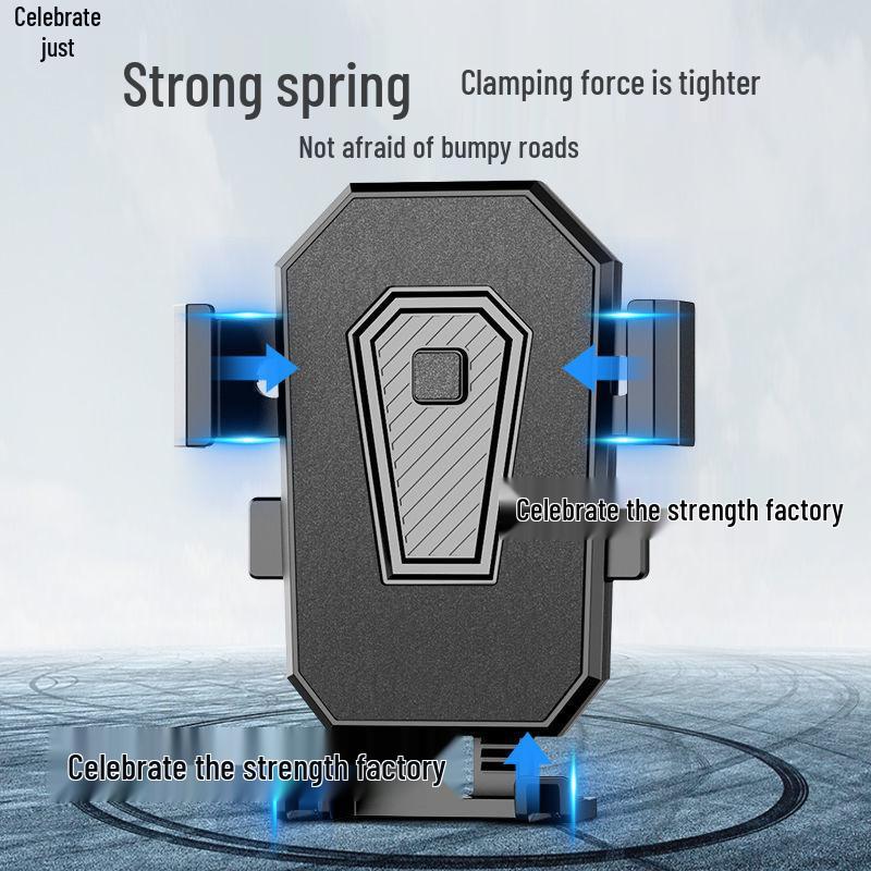 Electric Scooter & Motorcycle Phone Mount | Shockproof GPS Holder for Riders