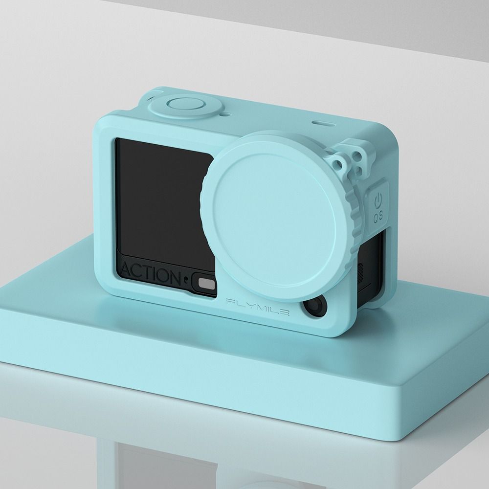 Anti-Scratch Camera Protector Silicone Lens Cap for DJI Osmo Action 6 Action Camera Accessories