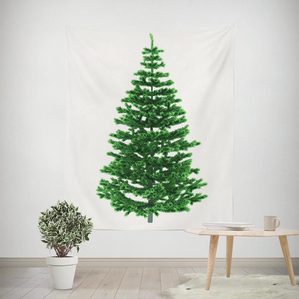 Cross-border Supply Christmas Tree Tapestry Decoration Batch Hanging Cloth Background Cloth Amazon