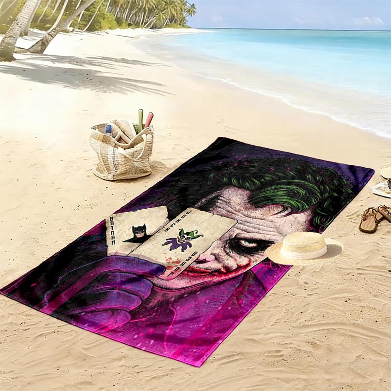 1pc JOKER Beach Towel, Multi-functional Beach Towel for Outdoor Activities Beach Swimming and Travel