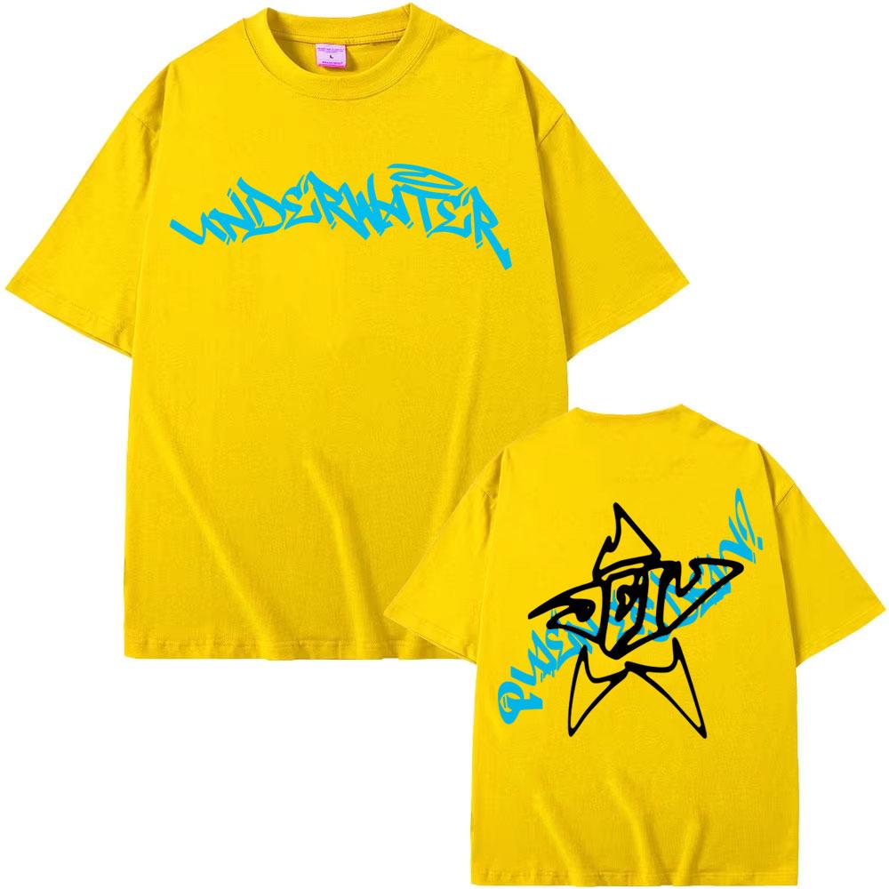 Rapper Quien Es Dei V? Underwater 2025 Graphic T-shirts Men Women Fashion Hip Hop Pop Music T Shirt High Quality Comfort T-shirt