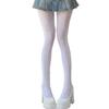 Lolita lace pattern socks women's pure desire wind Japanese black silk fishing net pantyhose bottoming stockings girl white silk