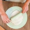 Set di mattarelli in silicone da 2 pezzi Tappetino per impastare in silicone Tappetino antiaderente per uso alimentare e tappetino per pasta da forno