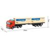 Camion Jucărie Container Inertial 1:Mașinuță Jucărie Metalică 64 Container cu Mecanism Pull-Back pentru Cadou