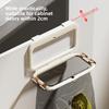 Kitchen Folding Garbage Bag Hanger, Bathroom Garbage Rack, Household Kitchen Cabinet Door, Wall-mounted Trash Can, Plastic Bag Hanger