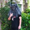 Reise nach Westen Dämonenkönig Latexmaske - Halloween-Requisite