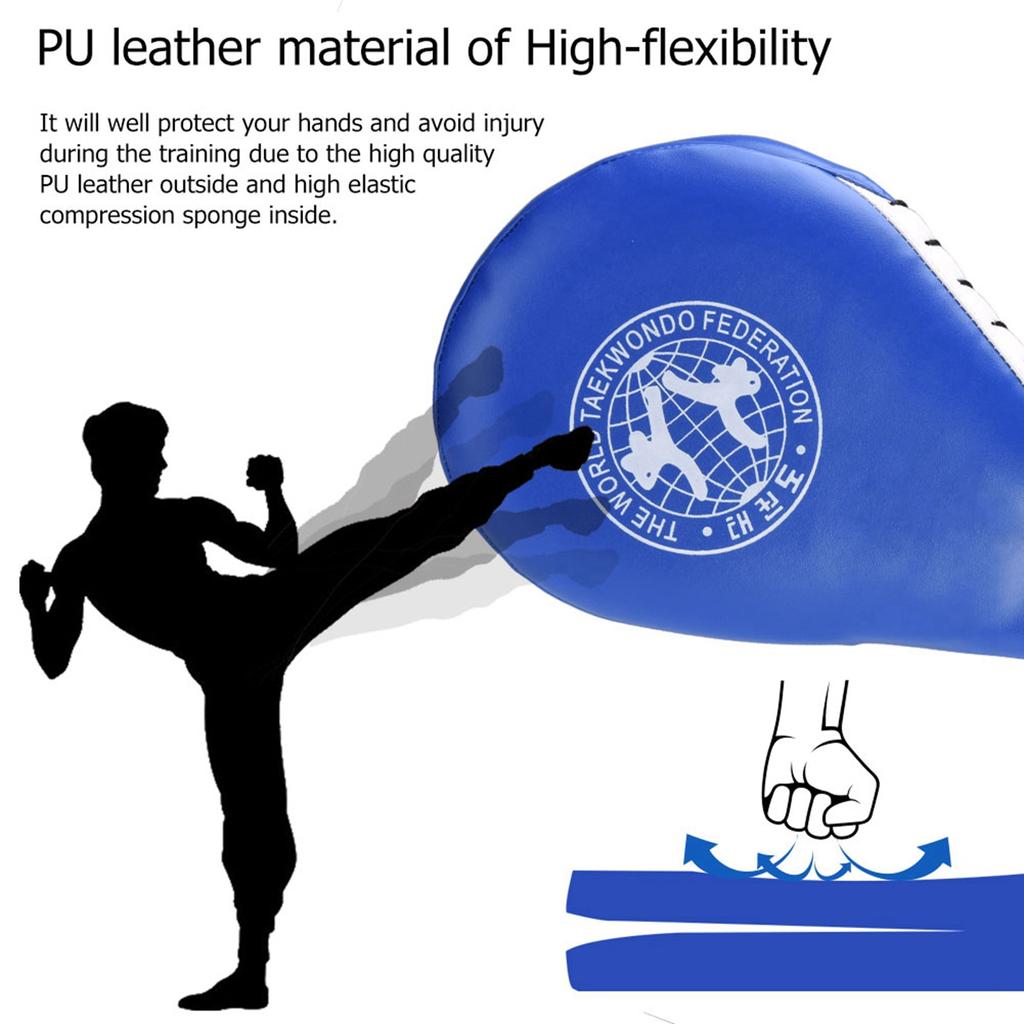 Taekwondo Double Kick Train Strike Pad Target Tae Kwon Do Karate Kickboxing