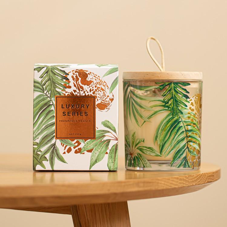 Aromatherapy Soy Candle - Lily Fragrance Natural Air Purifier | Gift Box for Friends Valley Lily