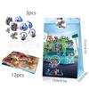 24 stuks Collectie Zootopia 2 Gary Judy Hopps Konijn Nick Wilde Vos Snoeppapier Cadeauzakje Cartoon Figuren Geboortedatum Cadeauverpakkingstas