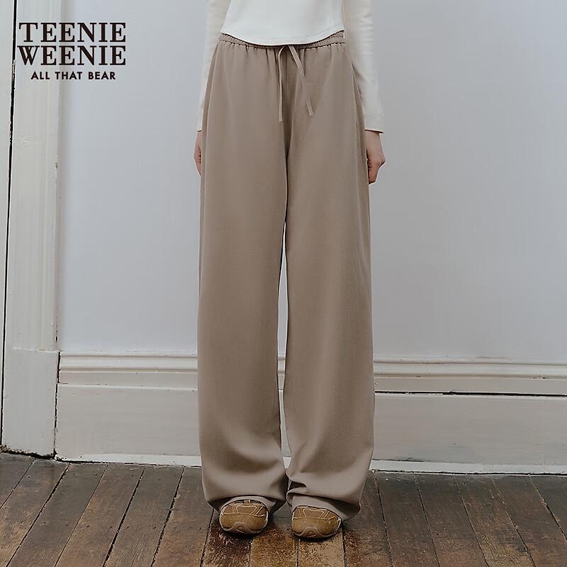 Teenie Weenie Women's Straight-Leg Casual Pants