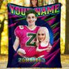 Customiz Name Personality Zombies Blanket Soft&Warm Office Bed Travel Lunch Break Blanket,Gift All Seasons