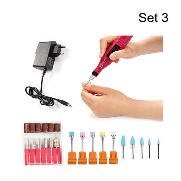 

Набор сверл для ногтей, лак для ногтей, маникюр, педикюр, щетки для ногтей, гель для снятия лака с ногтей 3