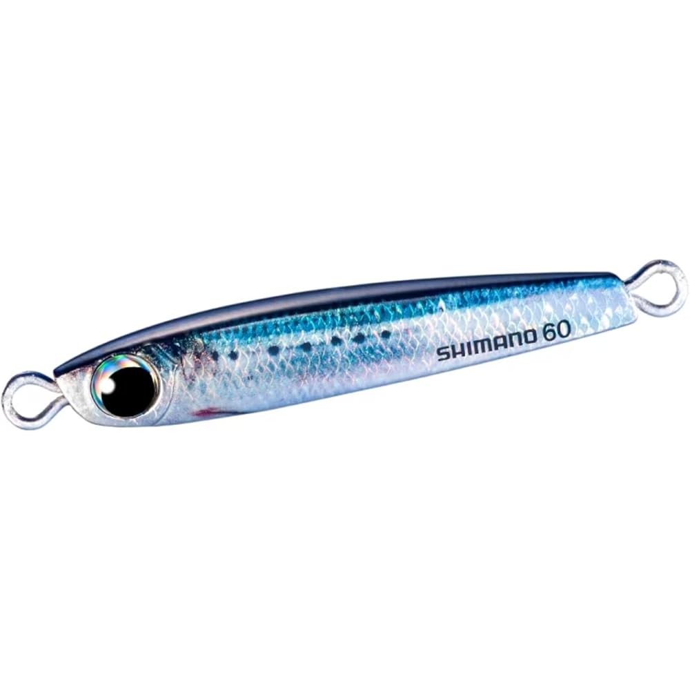 Shimano Ocea Tangman Metal Jig 60g Silver Color Fishing Lure