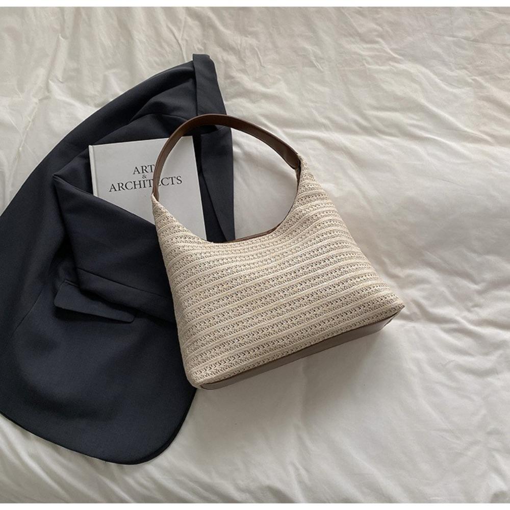 Summer Straw Shoulder Bag Leisure Women's Tote Bag New Weave Straw Bag  Handbag