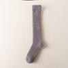 Female Autumn and Winter Add Velvet To Thicken Home Floor Sleep Month Son Keep Warm Not To Drop Hair Coral Velvet Calf Socks