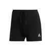 ESSENTIALS SLIM 3 STRIPES SHORTS Women's Black GM5523