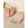 Daiso Winter Together Poggle Tote Bag Pink