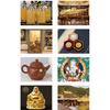 10×100 Sheets Gold Leaf Paper Imitation Gold  Leaf Gilding Craft Art