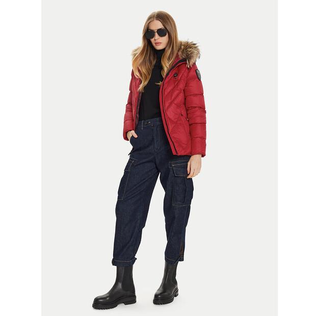 Down Jacket Blauer 24WBLDC03051 Red Regular Fit
