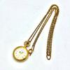 SEIKO Pocket Watch Gold Roman Numerals [Excellent Condition/New Battery]