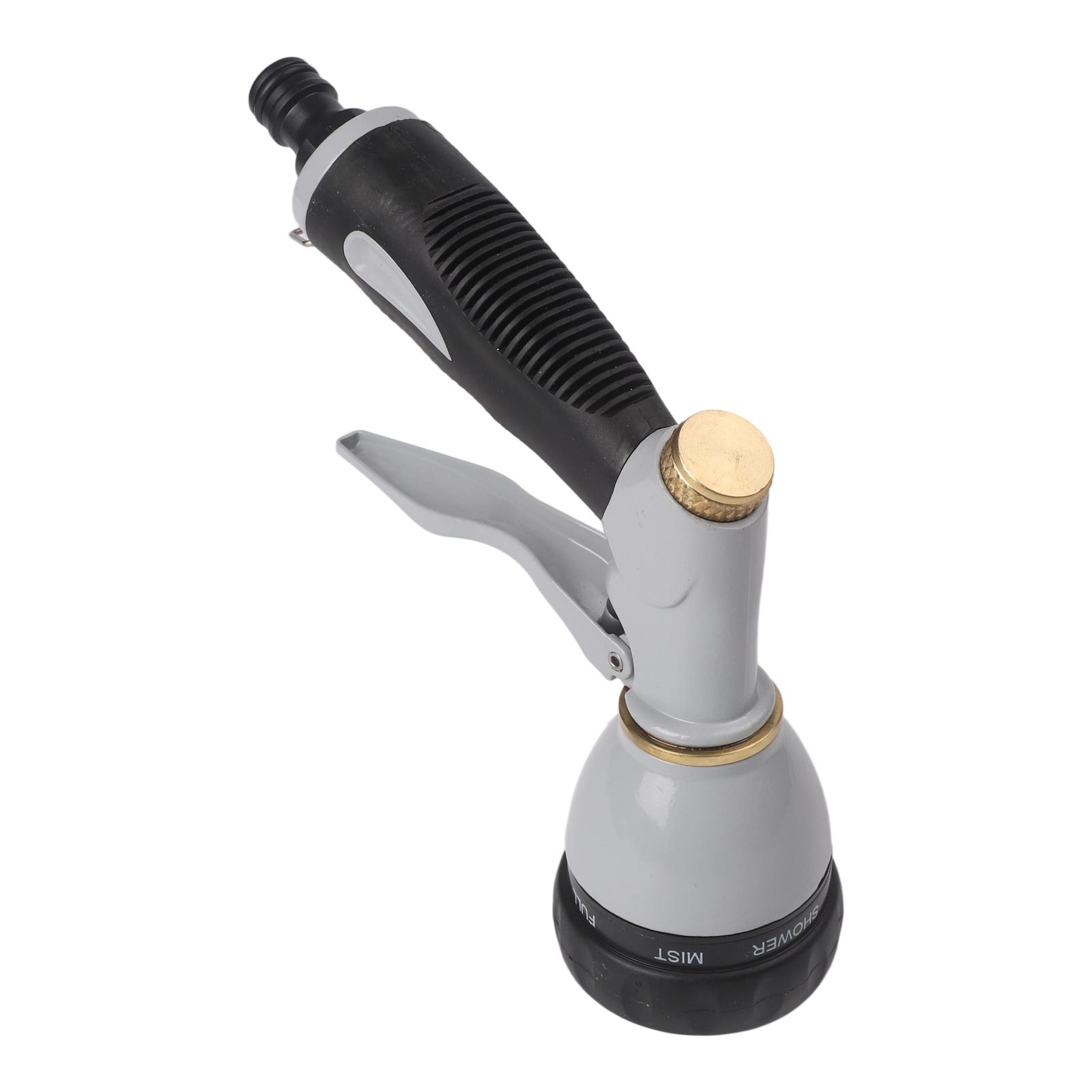 

Ergonomic Grip 8 Spray Patterns Driveway Cleaning Comfortable Grip Watering Tool Watering Nozzle Non-slip Handle Grip China Mainland