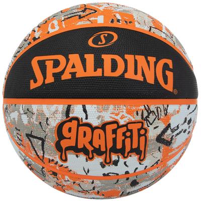 SPALDING Graffiti Ball, Unisex Orange Basketball
